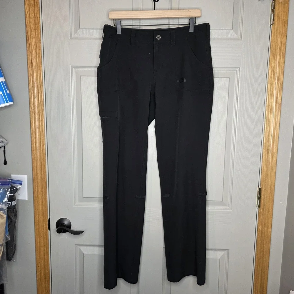 THE NORTH FACE Roll Up Soft Shell Stretch Pant Athletic Hiking GORPCORE Black 8